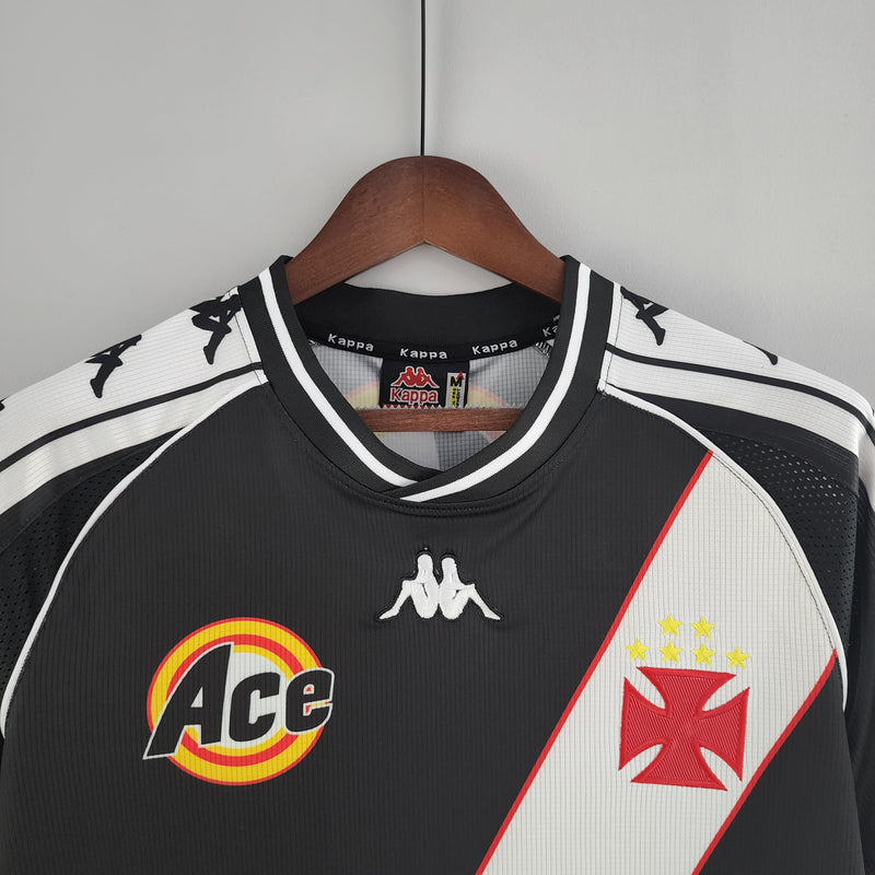 Camisa Vasco Da Gama 2000 Preto - Versão Retro