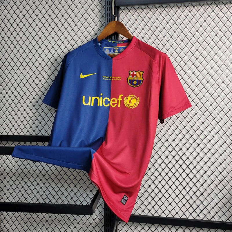 Camisa Barcelona Home 08/09 - Versão Retro