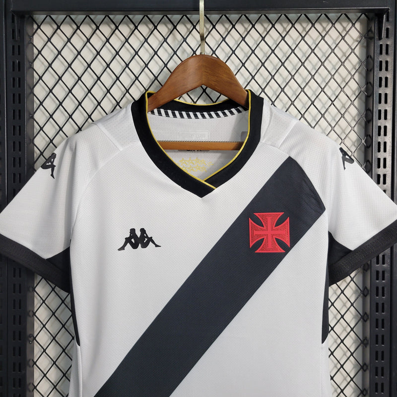 Camisa Vasco Da Gama Away 23/24 - Kappa Feminina