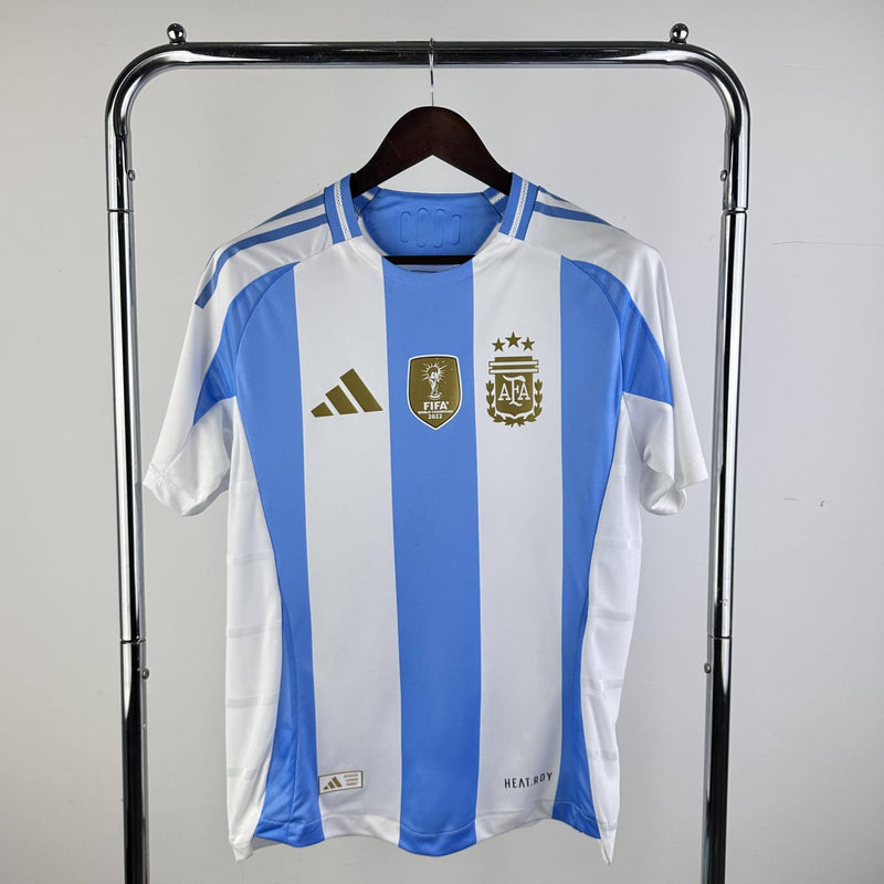 Camisa Argentina Titular 24/25 - Versão Jogador + Patch Fifa 22