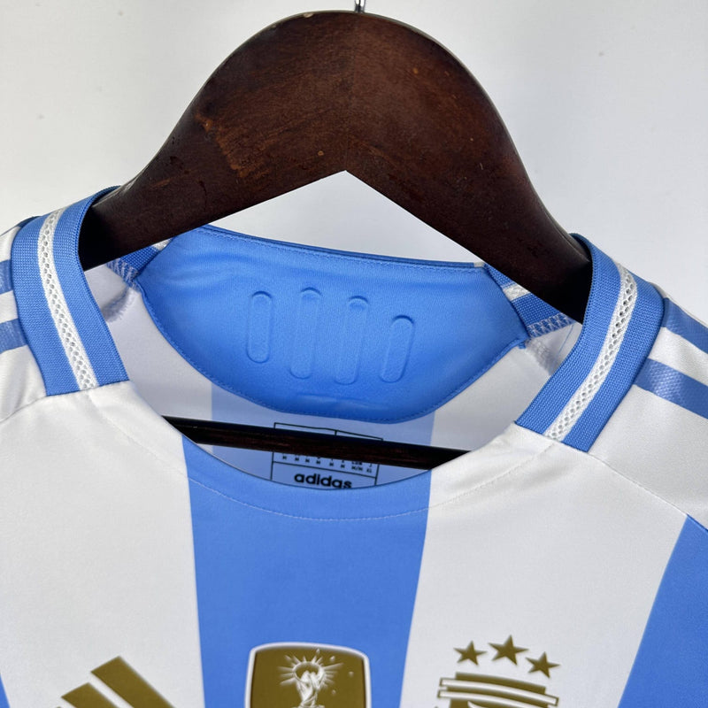 Camisa Argentina Titular 24/25 - Versão Jogador + Patch Fifa 22