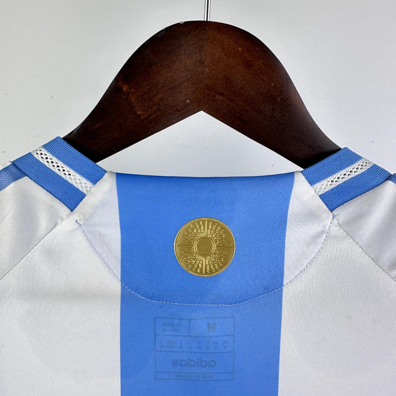 Camisa Argentina Titular 24/25 - Versão Jogador + Patch Fifa 22