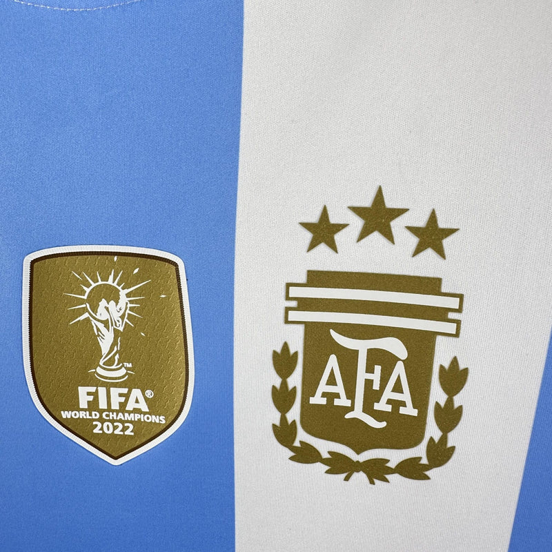 Camisa Argentina Titular 24/25 - Versão Jogador + Patch Fifa 22