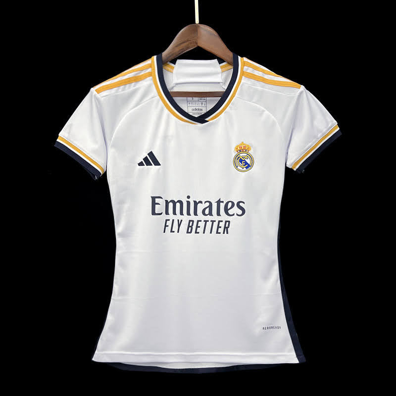 Camisa Real Madrid Titular 23/24 - Versão Feminina