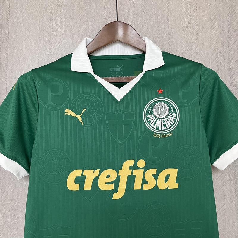 Camisa Palmeiras Feminina Home Puma 24/25 - Versão Torcedor