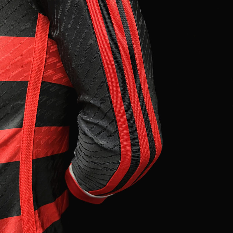 Camisa Flamengo Home Adidas 24/25 - Manga Comprida - Versão Jogador