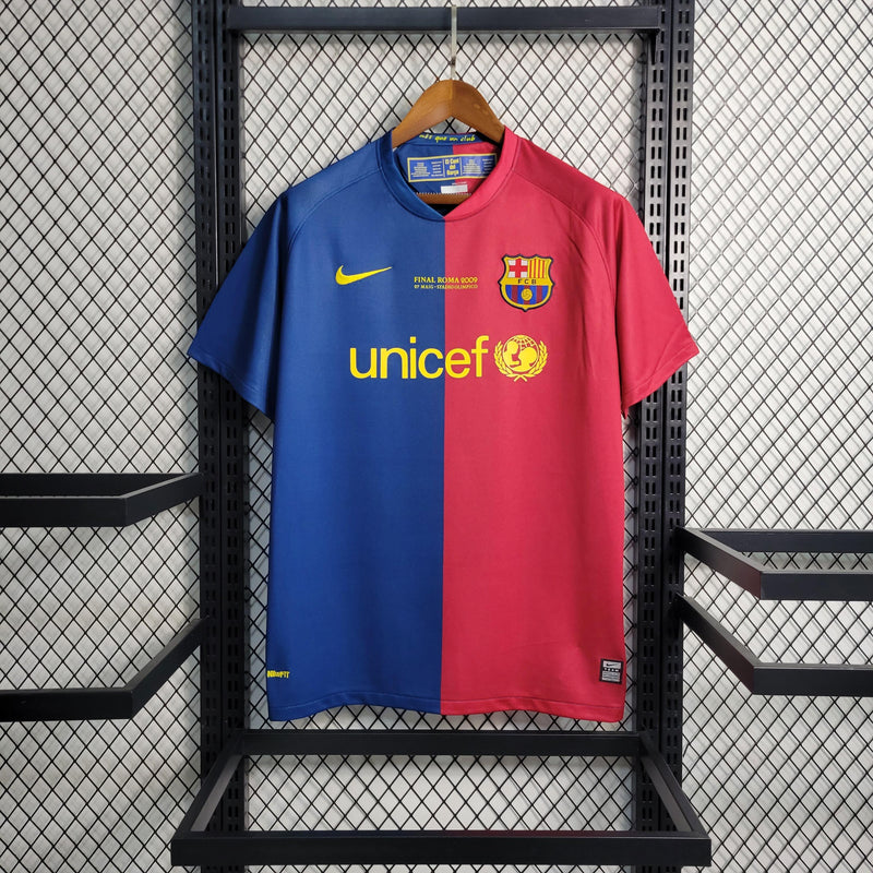 Camisa Barcelona Home 08/09 - Versão Retro