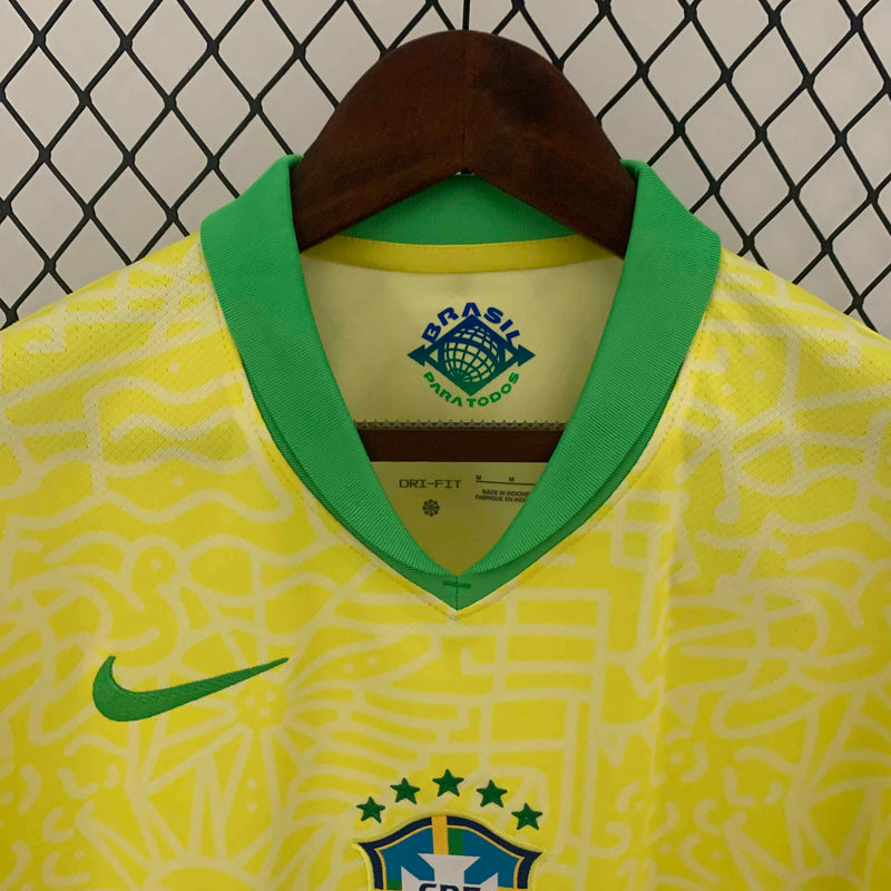 Camisa Brasil Home 25/26 - Versão Torcedor LANÇAMENTO