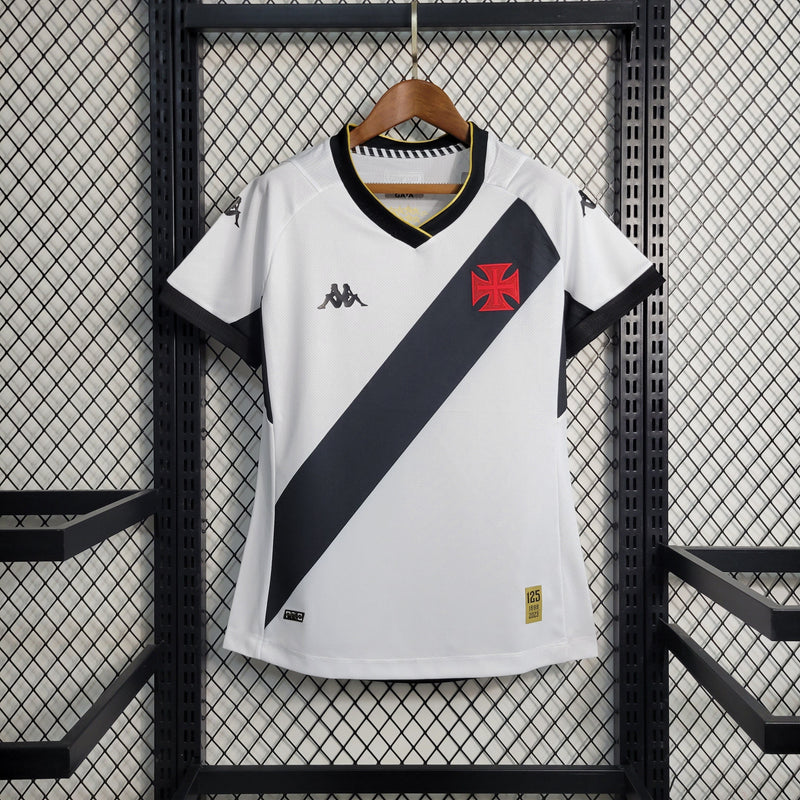 Camisa Vasco Da Gama Away 23/24 - Kappa Feminina