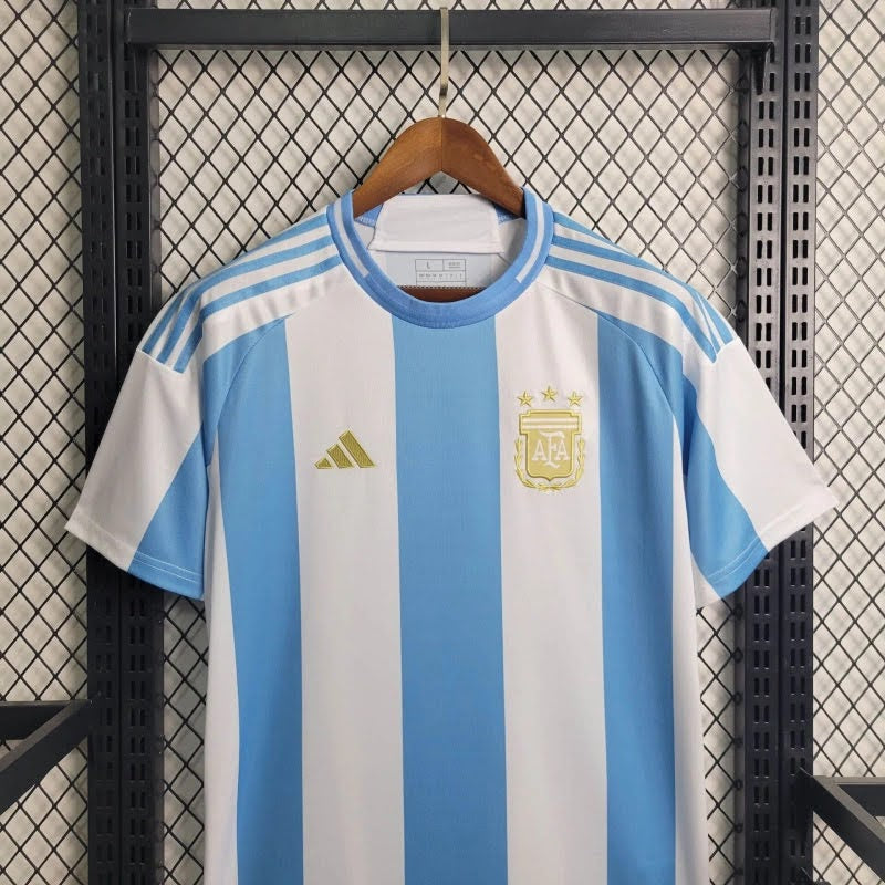 Camisa  Argentina Home 24/25 - Adidas Torcedor Masculina