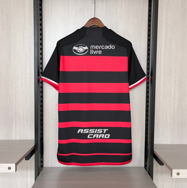 Camisa Flamengo Home Adidas 24/25 - Versão Torcedor + Patrocinadores