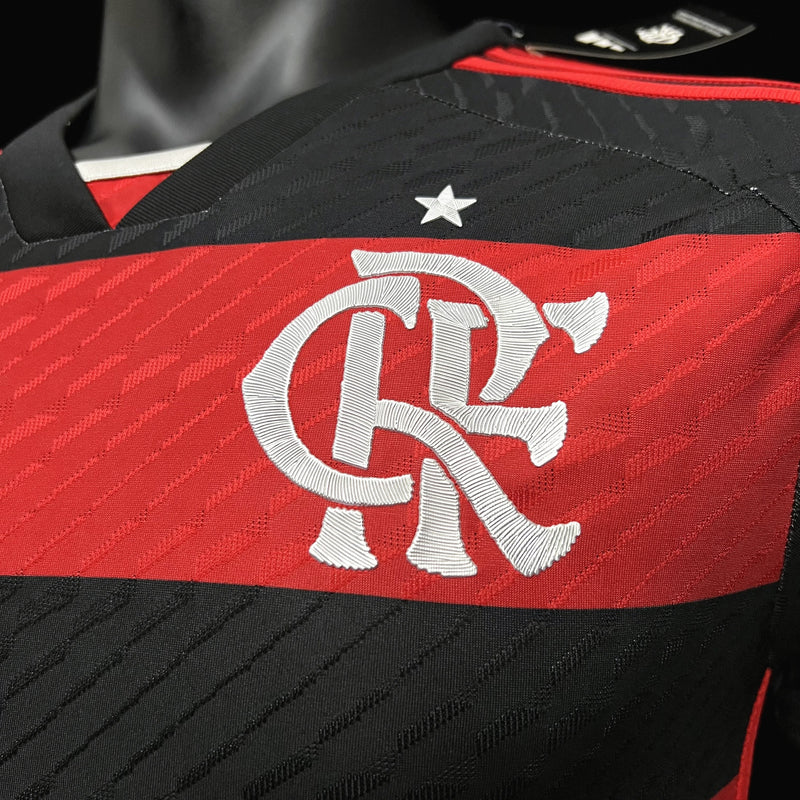 Camisa Flamengo Home Adidas 24/25 - Manga Comprida - Versão Jogador