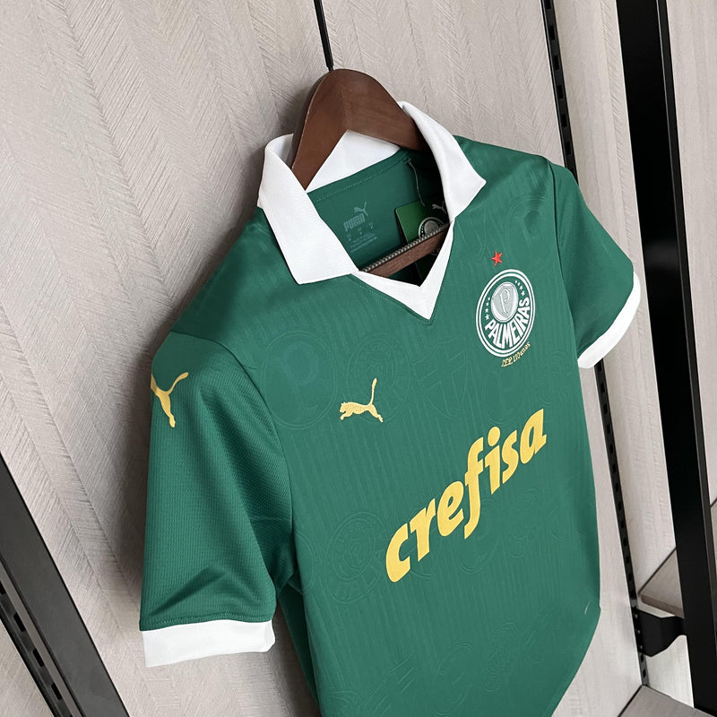 Camisa Palmeiras Feminina Home Puma 24/25 - Versão Torcedor