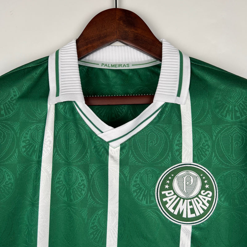 Camisa Palmeiras Home 1993 - Manga Comprida - Versão Retro