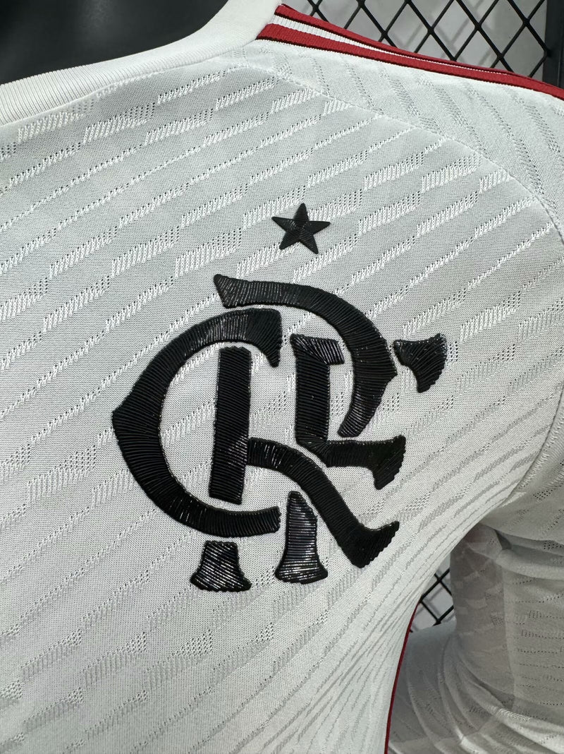 Camisa Flamengo Away Adidas 24/25 - Manga Comprida - Versão Jogador