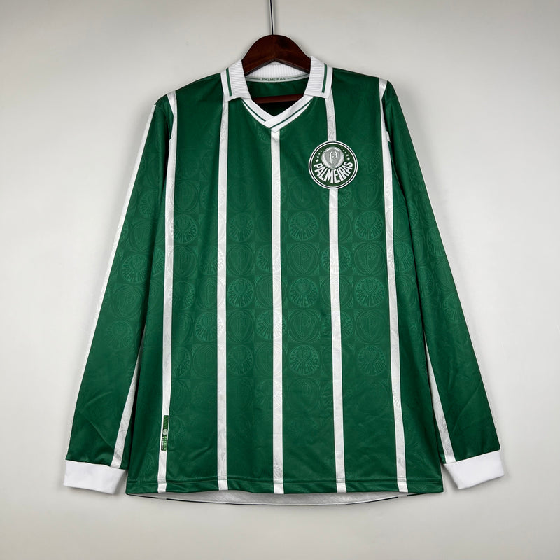 Camisa Palmeiras Home 1993 - Manga Comprida - Versão Retro