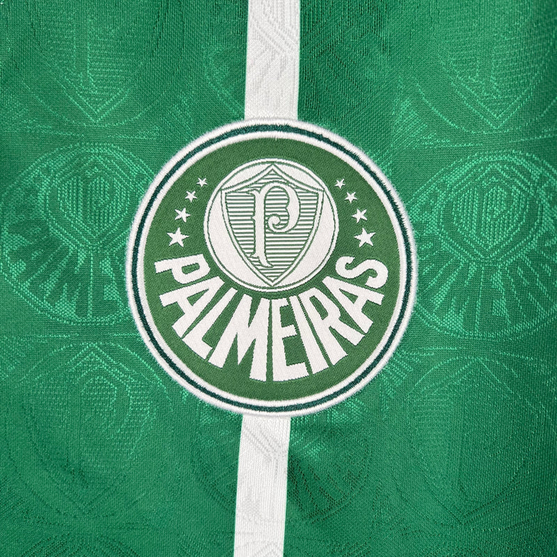 Camisa Palmeiras Home 1993 - Manga Comprida - Versão Retro