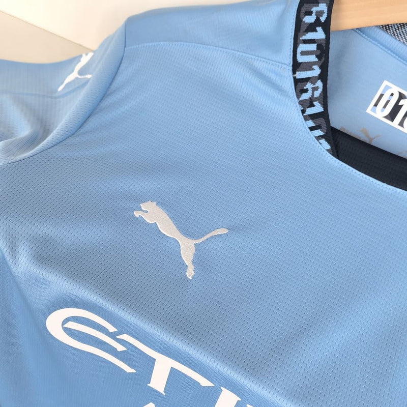 Camisa Manchester City Home 24/25 - Puma Torcedor Masculina - Lançamento