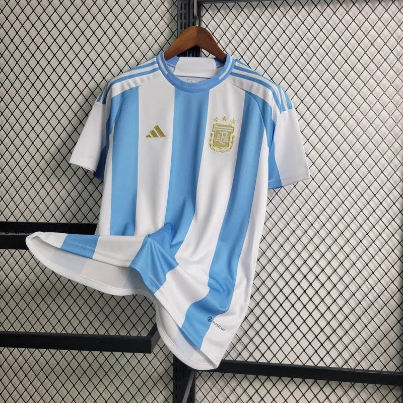 Camisa  Argentina Home 24/25 - Adidas Torcedor Masculina