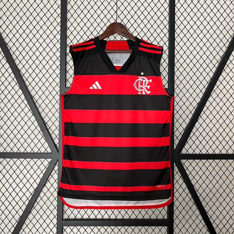 Camisa Flamengo Regata Home Adidas 24/25 - Versão Torcedor