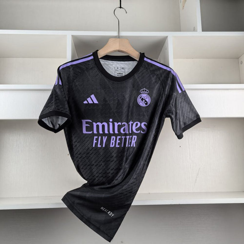 Camisa Real Madrid Roxo e Preto 24/25 - Versão Jogador