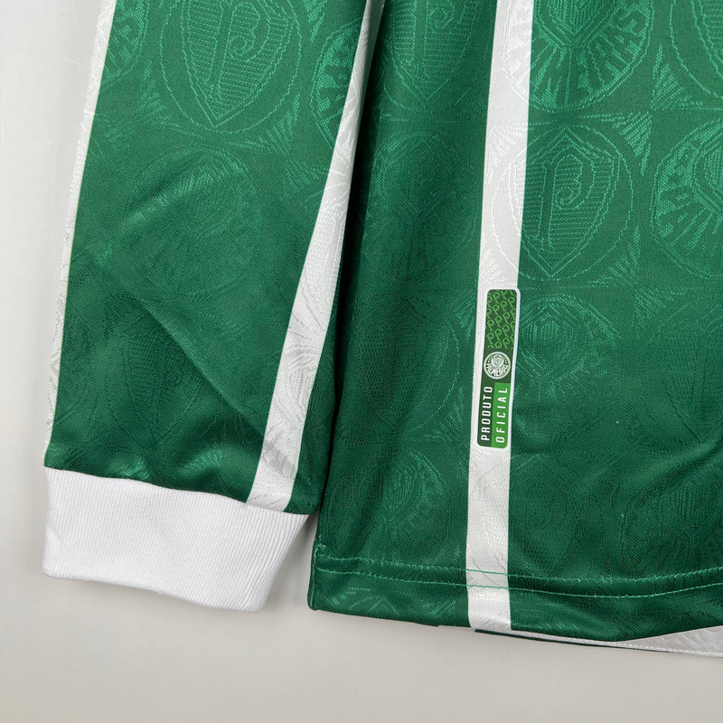 Camisa Palmeiras Home 1993 - Manga Comprida - Versão Retro