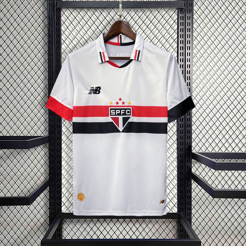 Camisa São Paulo Home New Balance 24/25 - Versão Torcedor - Lançamento