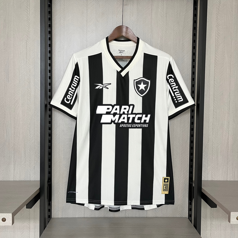 Camisa Botafogo Home 24/25 - Torcedor Masculina + Todos Patrocinadores