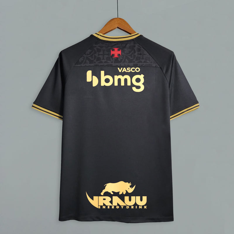 Camisa Vasco Da Gama Third Edição Especial Black 23/24 - Versão Torcedor + Patrocinadores