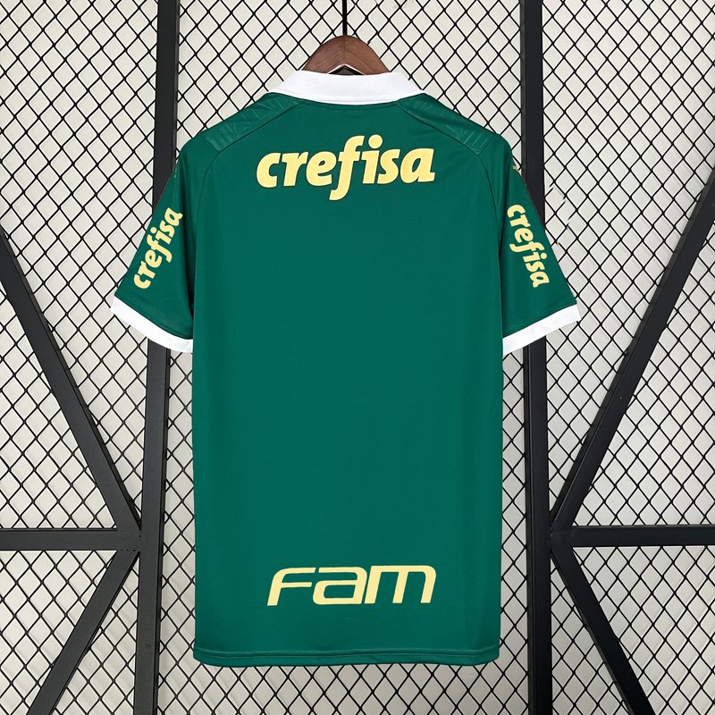 Camisa Palmeiras Home Puma 24/25 - Versão Torcedor - Todos Patrocinadores + Patch