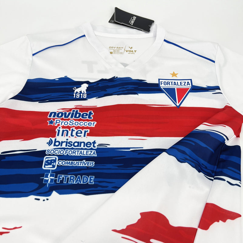 Camisa Fortaleza Away 24/25 - Torcedor Masculina + Todos Patrocinadores