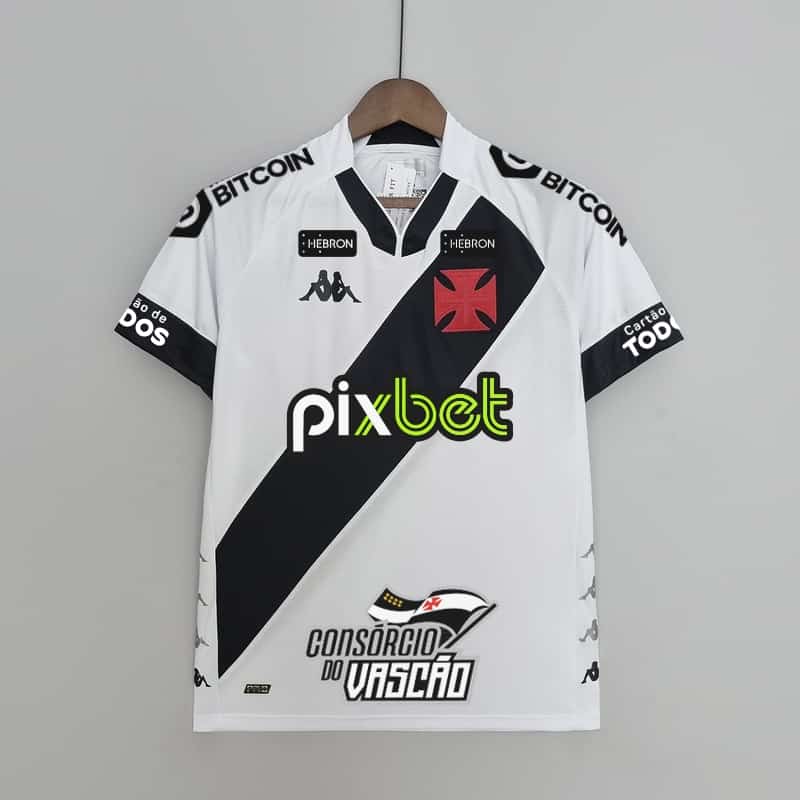 Camisa Vasco Da Gama Away 22/23 - Versão Torcedor + Patrocinadores