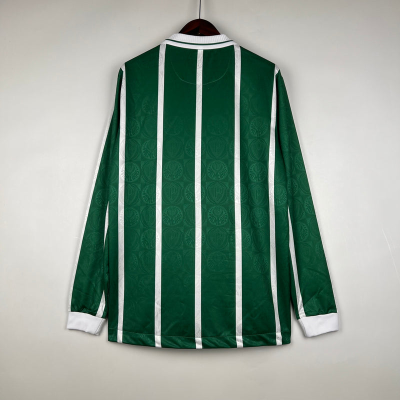 Camisa Palmeiras Home 1993 - Manga Comprida - Versão Retro