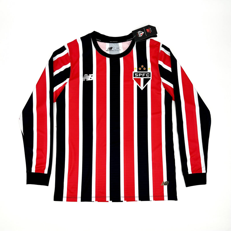 Camisa São Paulo Away Manga Comprida - New Balance 24/25 - Versão Torcedor - Lançamento