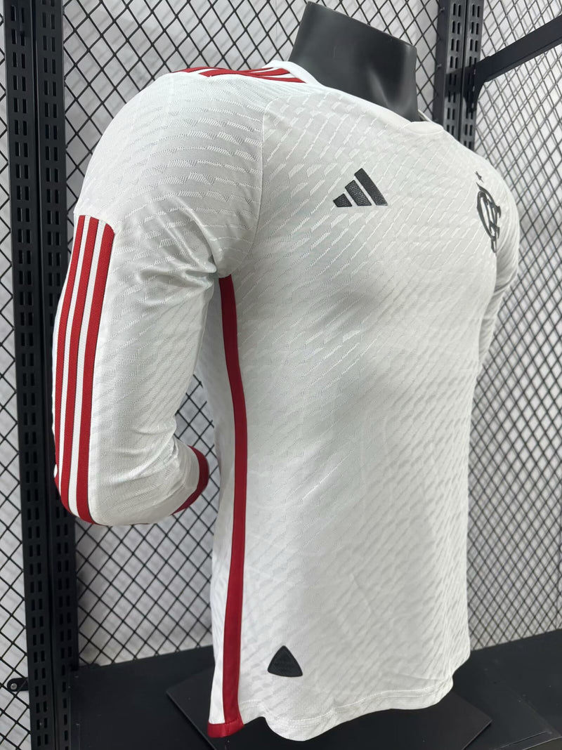 Camisa Flamengo Away Adidas 24/25 - Manga Comprida - Versão Jogador