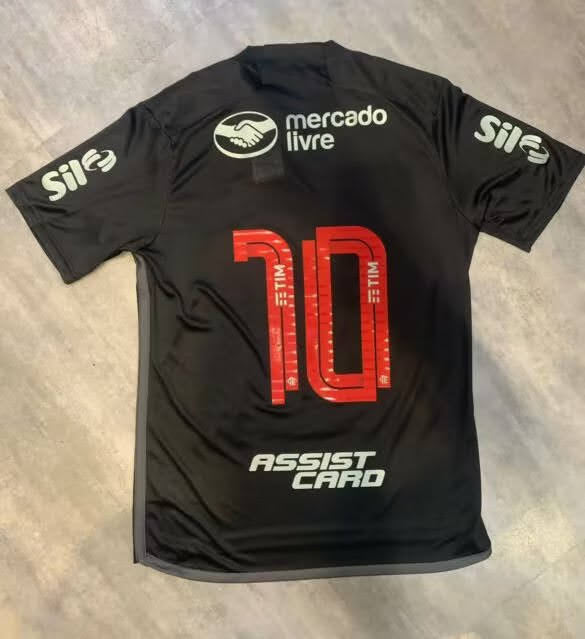 Camisa Flamengo Third Black Adidas 23/24 - Versão Torcedor + Patrocinadores