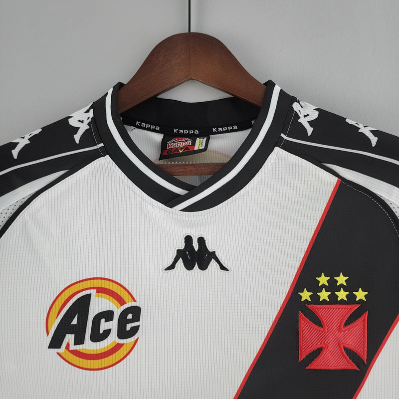 Camisa Vasco Da Gama 2000 Branco - Versão Retro